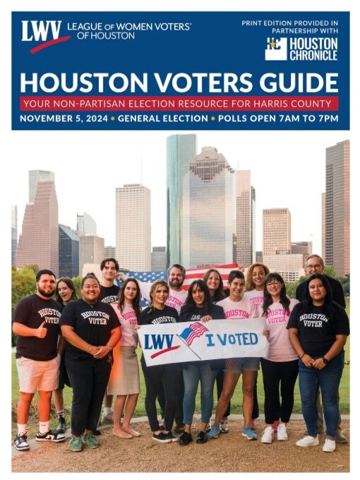 Title details for Houston Voters Guide by League of Women Voters of Houston - Available